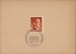 Behring Institute, Lemberg, Lvov, lviv, Ukraine, General Goivernment of Poland 1942 Postcard