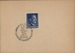 General Gvernment of Poland, Krakow, 45h Anniversary 1943 Postcard