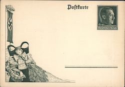 Illustrated postal Card Nr:273  Schaumburg-Lippe Reichspartyday 1938 Postcard