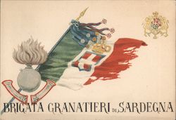 Grenadiers of Sardinia Brigade Postcard