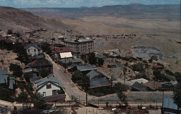 View from Up the Mountain Jerome Arizona