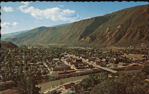 Bird's Eye View Glenwood Springs Colorado