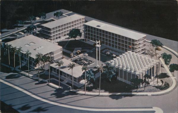 Architect's Model - Church of Divinity School of the Pacific Berkeley California