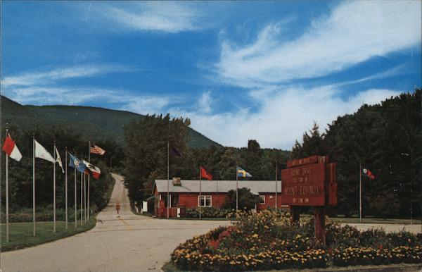 Entrance to Sky Line Drive and Inn Manchester Vermont