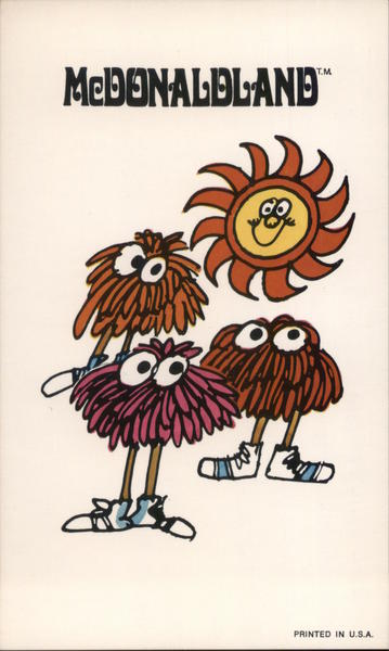 McDonald's Greetings from McDonaldland Advertising