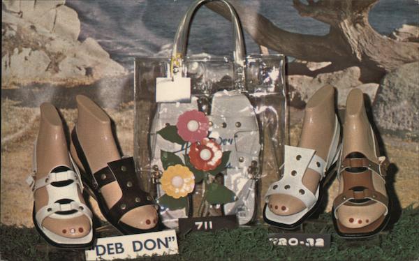 Deb Don Ladies Casual Sandal Modern (1970's to Present)