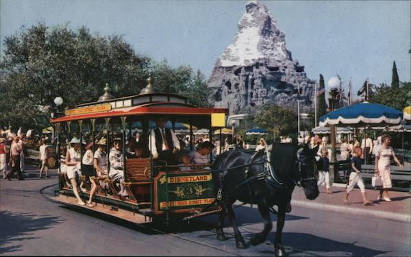 Horse-Drawn Streetcar Disney