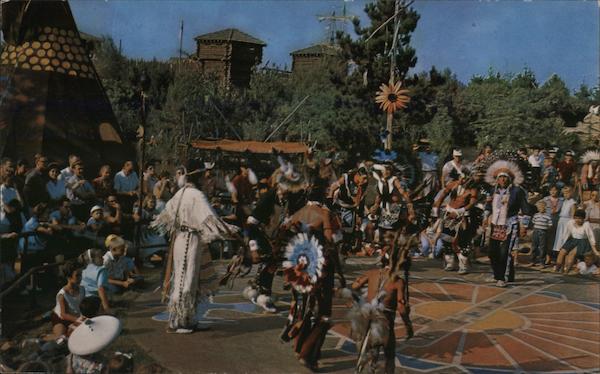 Frontierland Indian Village Anaheim California