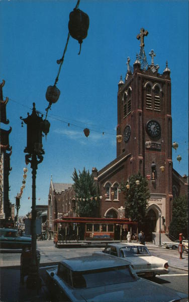 Historic Old St. Mary's Church San Francisco California
