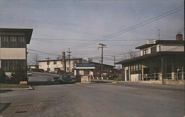 Main Gate - U.S. Naval Training Center Bainbridge Maryland