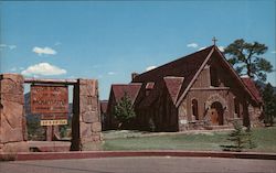 Our Lady of the Mountains Catholic Church Postcard