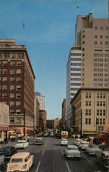17th Street in The Mile High City Postcard