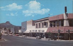 Looking West down Gurley Street Towards Thumb Butte Prescott, AZ Postcard Postcard Postcard