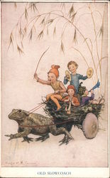 Old Slowcoach Postcard