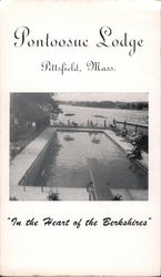 Pontoosuc Lodge in the Heart of the Berkshires Postcard