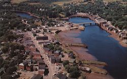 Airview of Colais, Maine Calais, ME Postcard Postcard Postcard