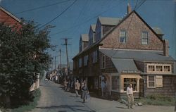 Bearskin Neck Resort Town Rockport, MA Postcard Postcard Postcard