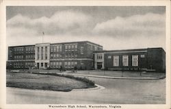 Waynesboro High School Postcard