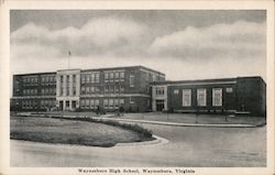 Waynesboro High School Postcard