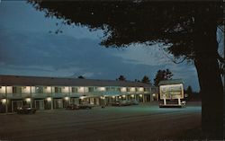 Colonial Motor Lodge Postcard