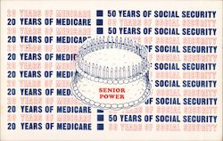 20 Years of Medicare -- 50 Years of Social Security Postcard