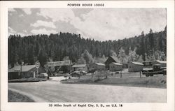 Powder House Lodge Postcard