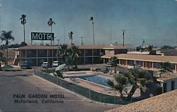 Palm Garden Motel McFarland, CA Postcard Postcard Postcard
