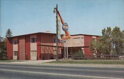 The Palms Motel Postcard