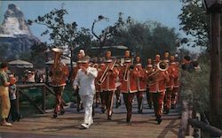 Disneyland Band Postcard