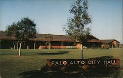 Palo Alto City Hall California Postcard Postcard Postcard