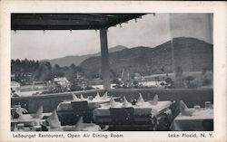 LeBourget Restaurant Postcard