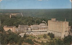 Pocono Manor Inn "Atop the Pocono Mountains" Postcard