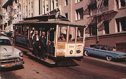 World Famous Cable Cars Postcard