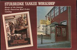 Sturbridge Yankee Workshop Massachusetts Postcard Postcard Postcard