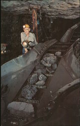 In the Coal Mine Postcard