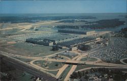 Martin Plant and Airport Postcard