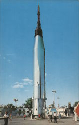 U.S. Space Park - World's Fair Postcard