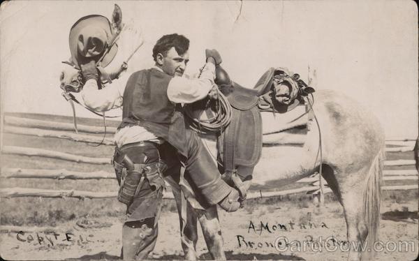 A Montana Bronco Buster Fallon