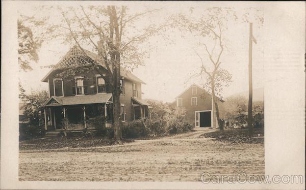 House and Barn Montague Massachusetts
