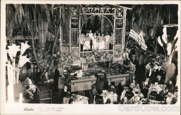 Clifton's Pacific Seas Cafeteria - Aloha Singers Los Angeles California