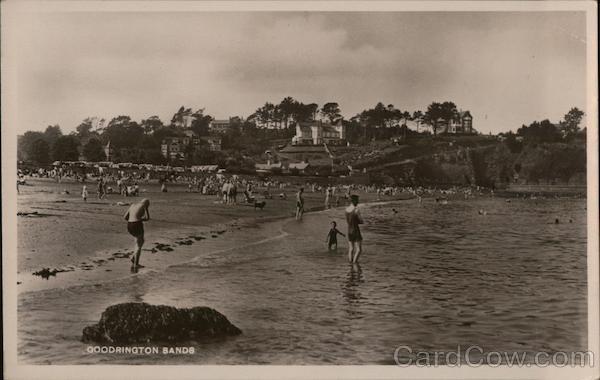 Bathing Beach Goodrington Sands England