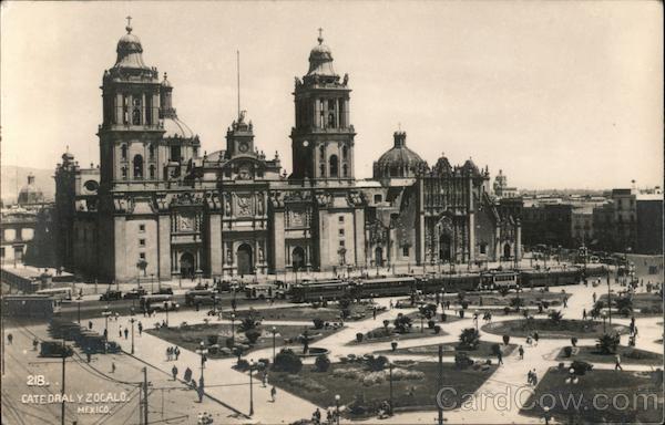 Catedral y Zocalo Mexico