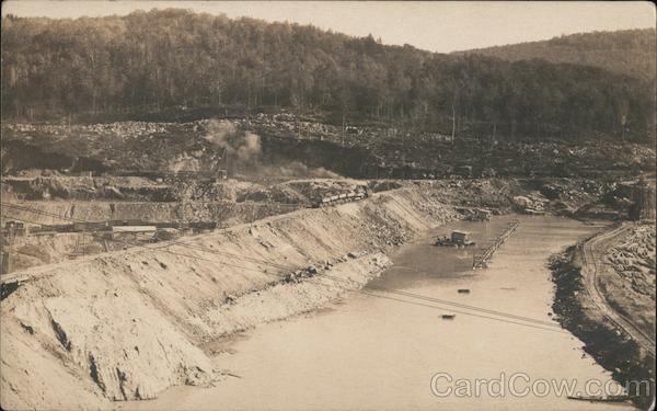 Whitingham - Harriman Dam Under Construction Vermont