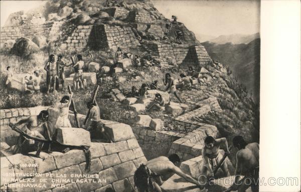 Construcción de las Mirallas de Chimalacatlán Cuernavaca Missouri Mexico