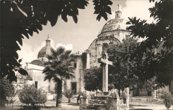 View of Church Domes Cuernavaca Missouri Mexico
