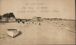 Shore Front, Bay View Beach, For Sale by Owner, George Haskins Original Photograph
