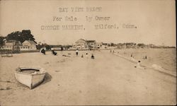 Shore Front, Bay View Beach, For Sale by Owner, George Haskins Milford, CT Original Photograph Original Photograph Original Photograph