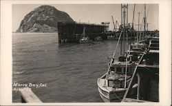 Boating Dock Postcard
