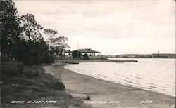 Beach in Eddy Park Postcard