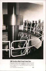 200-Ton Drive Shaft, Grand Coulee Dam Postcard